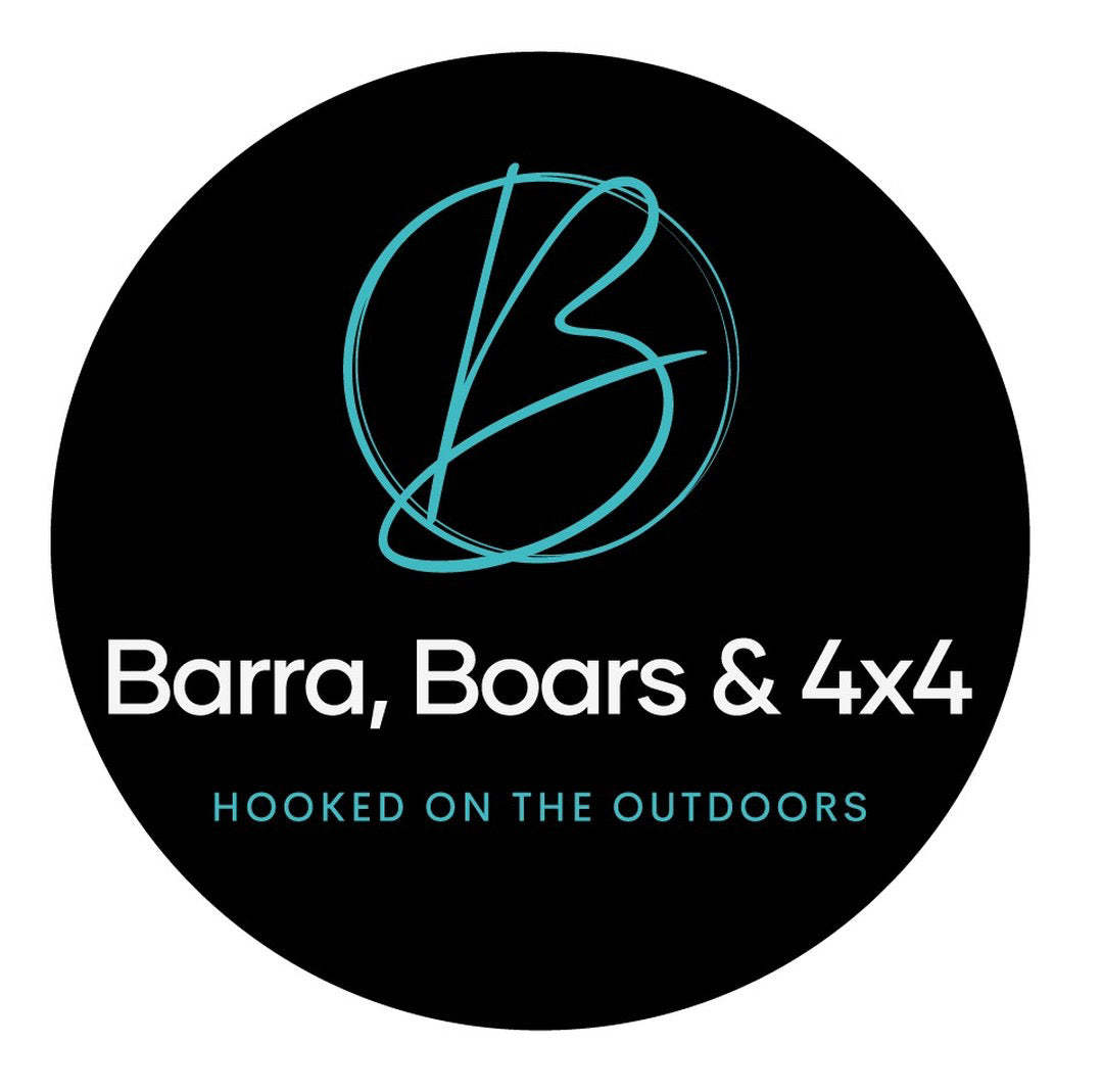 Barra, Boars & 4x4 Small logo sticker