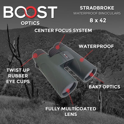 Boost Optics Stradbroke Binoculars 8x42