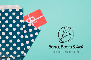 Barra, Boars & 4x4 gift card